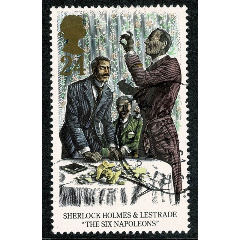 1993 Sherlock Holmes 24p Fine Used single SG 1786
