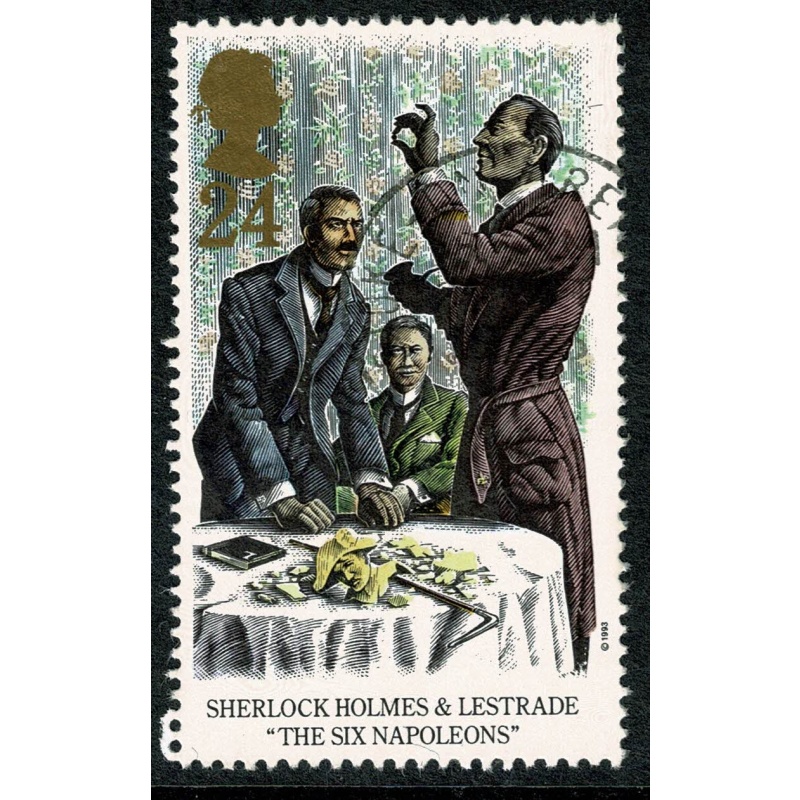 1993 Sherlock Holmes 24p Fine Used single SG 1786