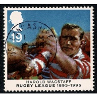 1995 Rugby League Centenary. 19p. Fine Used single SG 1891