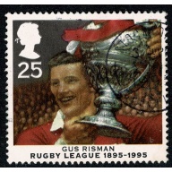 1995 Rugby League Centenary. 25p. Fine Used single SG 1892