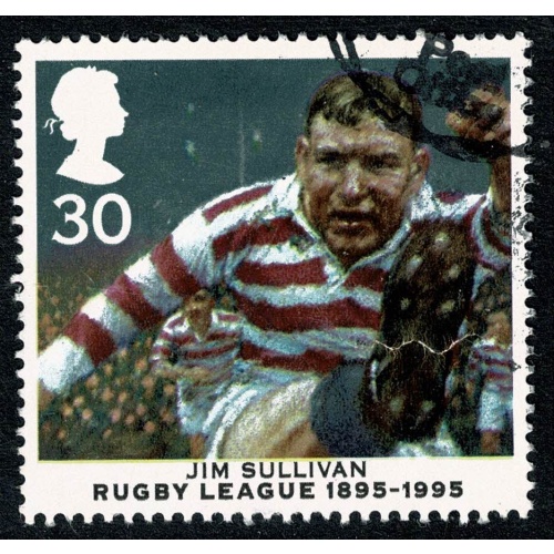 1995 Rugby League Centenary. 30p. Fine Used single SG 1893