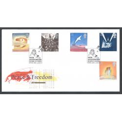 1995 Special Handstamp FDC. Year Set. 9 different covers.