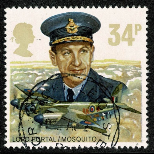 1986 Royal Air Force 34p. Fine Used single. SG 1340