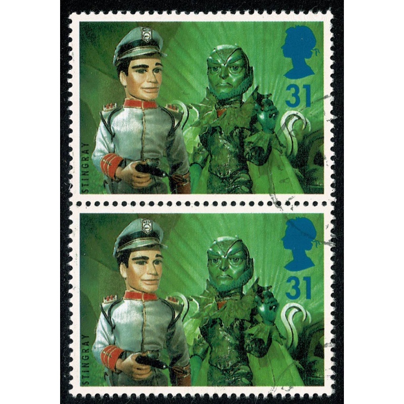 1996 Children's Television 31p. Fine Used pair . SG 1942