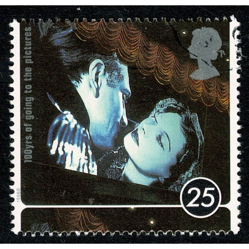 1996 Centenary of Cinema 25p. Fine Used single. SG 1921