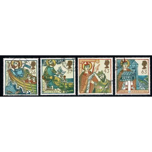 1997 Missions of Faith. Very Fine Used set of 4 values. SG 1972-1975