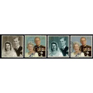 1997 Royal Golden Wedding. Very fine used set of 4 values. SG 2011-2014