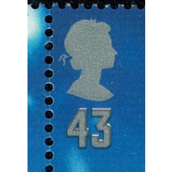 1997 Aircrafty Designers 43p. Silver shift cylinder block. SG 1987 var.