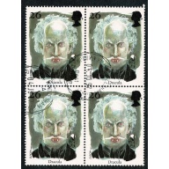 1997 Horror Legends 26p. Block of 4 Fine Used. SG 1980.