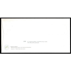 1998 Lighthouses. "300th Anniv. The Original Eddystone Lighthouse" 99/200 limited edition Handstamp