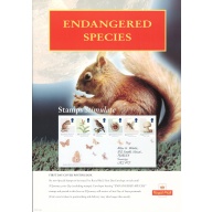 Royal Mail A3 Poster for 1998 Endangered Species commemorative issue.