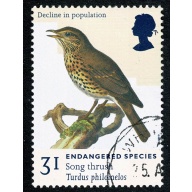 1998 Endangered Species 31p. Fine Used single SG 2017
