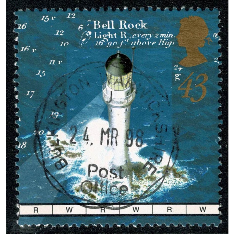 1998 Lighthouses 43p. Fine Used single SG 2037