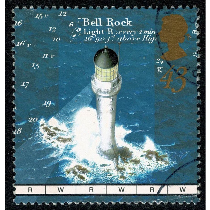 1998 Lighthouses 43p. Fine Used single SG 2037
