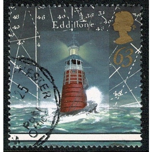 1998 Lighthouses 63p. Fine Used single SG 2038