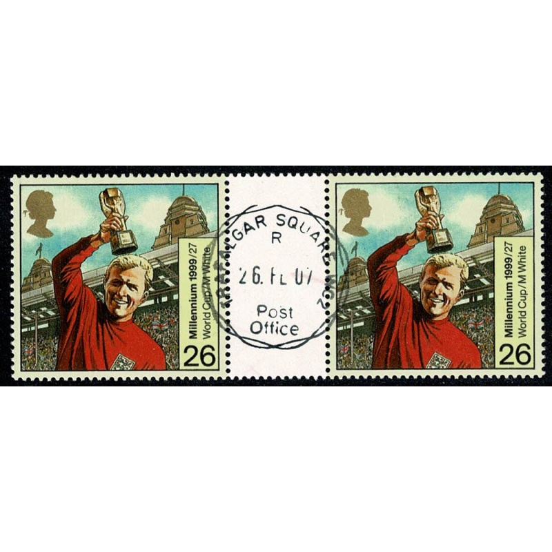 1999 Millennium Series "Entertainer's Tale" 26p.  Fine Used gutter pair. SG 2093