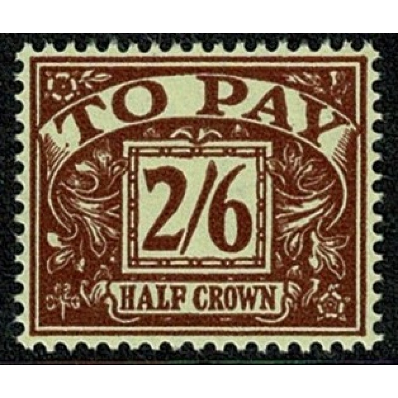 2/6 purple on yellow. Watermark Crowns Sideways Inverted. UM single. SG D65Wi