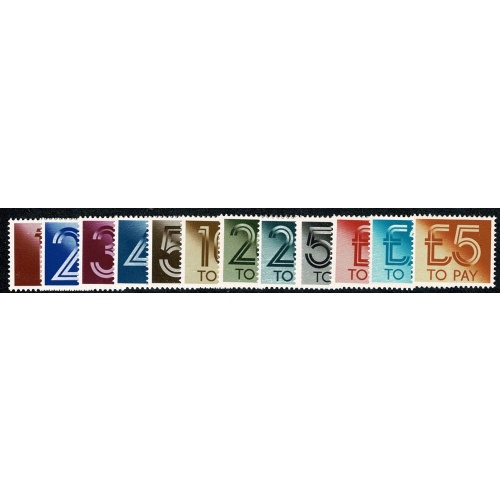 Decimal Series 2. Set of 12 values. SG D90-D101