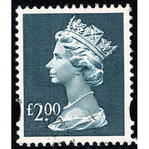 1999 Enschede £2. ( 3 lines at right in band of crown) Fine used single