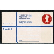 Registered Envelope. £1.10 vermilion. H&B RPF35