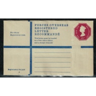 Registered Envelope. 15p magenta  H&B RPF20