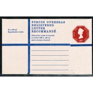 Registered Envelope. 35p vermilion  H&B RPF26