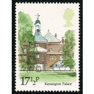 1980 London Landmarks 17½p. Virtually MISSING SILVER. SG 1124a var