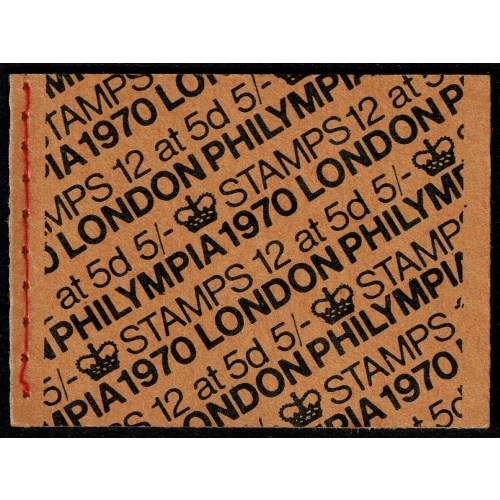 HP34  5/- Philymia International Philatelic Exhibition. No issue date